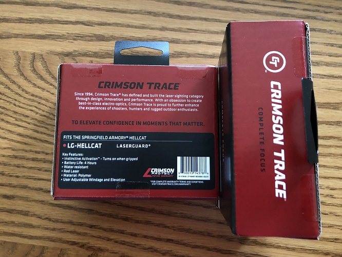 Crimson Trace LG-Hellcat Red is a red laser that fits Springfield ...